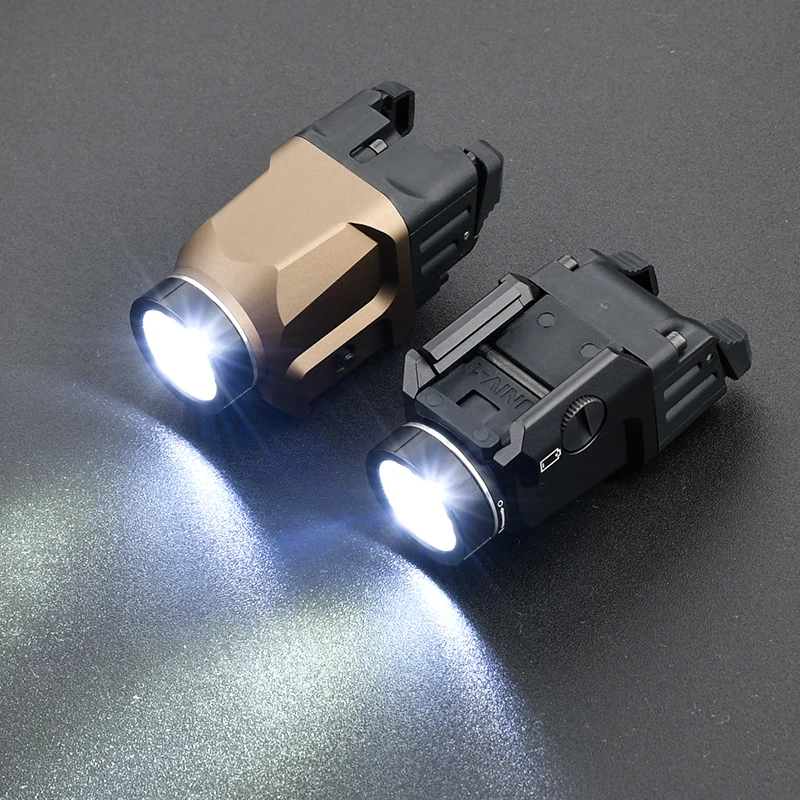 WADSN TR-7 táctico X linterna CNC colgante de Metal 800 lúmenes estroboscópica accesorios Airsoft de alta potencia luz de caza ajuste riel de 20mm X300 - imagen 4