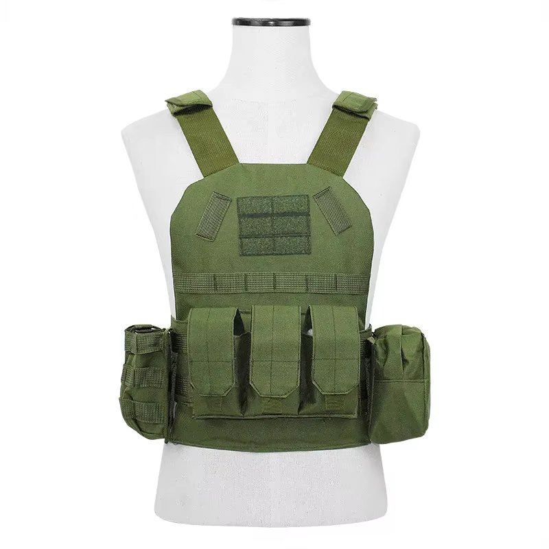 Chaleco táctico 6094 camuflaje infantil para airsoft y paintball - imagen 5