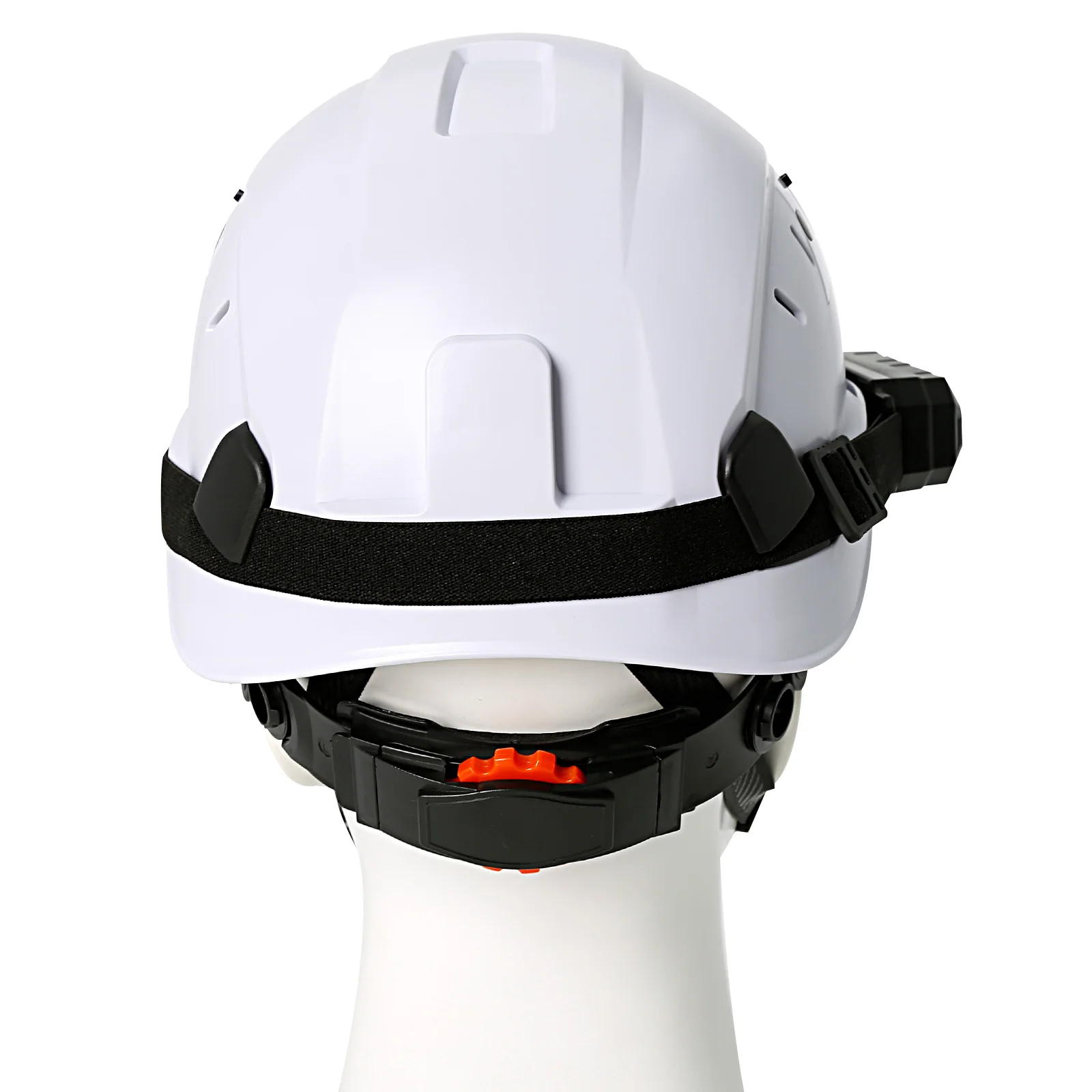 Casco de seguridad CE con tira de faro Led 3 en 1, casco duro ABS, gorro de trabajo ligero, conjunto de protección de construcción de cabeza ANSI - imagen 2