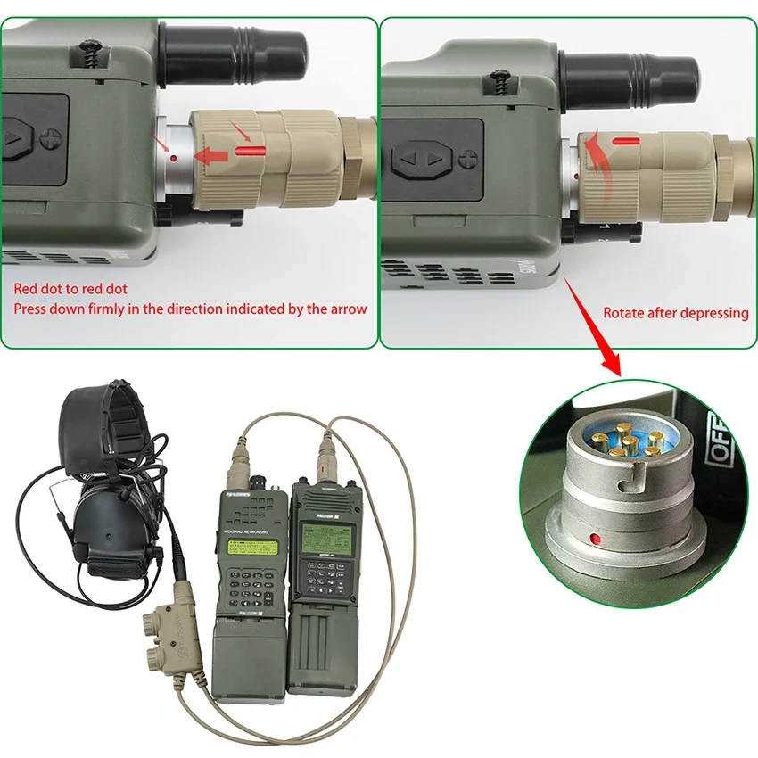 Un dispositivo verde con un punto rojo