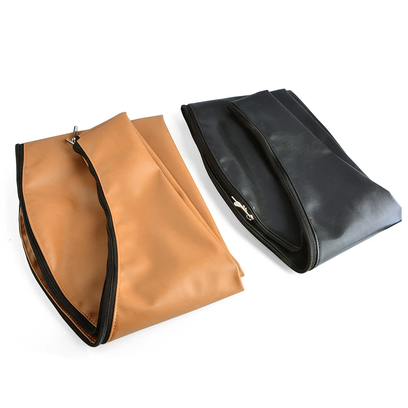 Bolsa de arco de Tiro con Arco recurvo, funda de transporte de arco y flecha de cuero suave para accesorios de caza de arco tradicional al aire libre - imagen 3