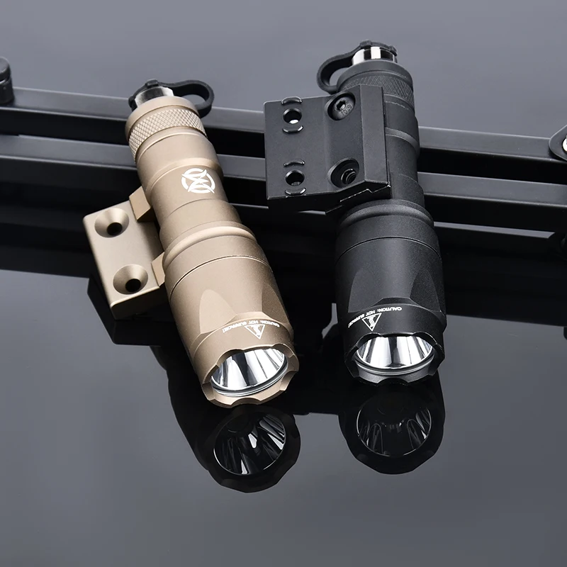 Linterna táctica SureFire M600–M300 con base metálica WADSN - imagen 5