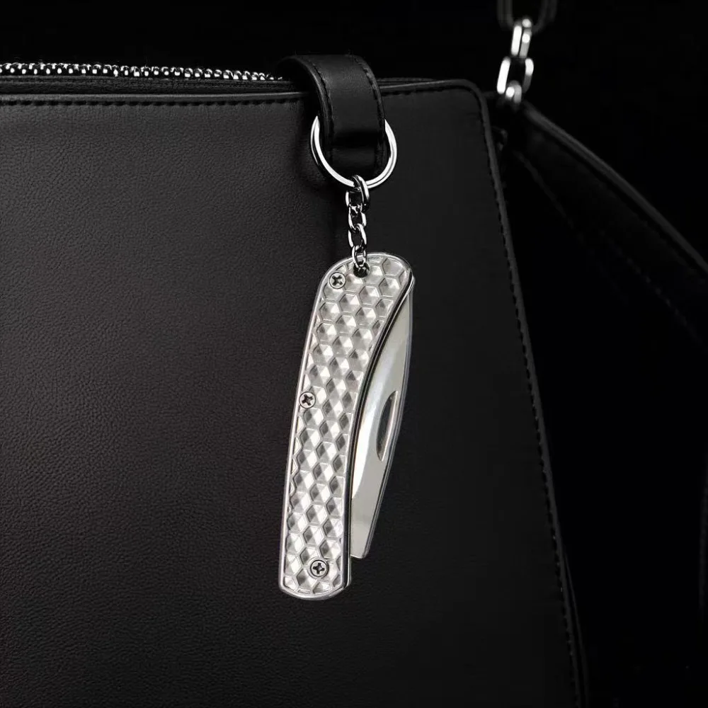 Cuchillo plegable inox para exteriores: herramienta multitarea - imagen 5