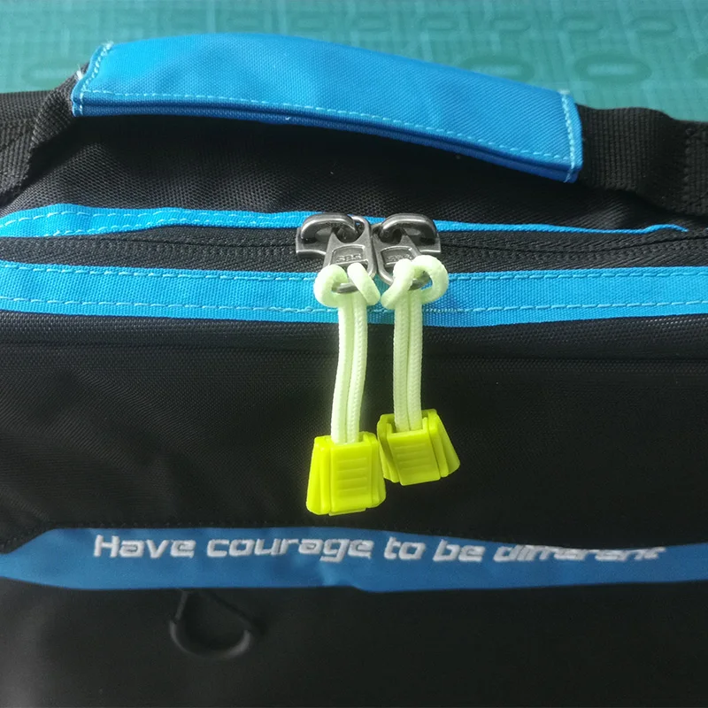 Cuerda de paraguas de 3mm, Accesorio luminoso con asa de tracción, cordón con cremallera, bolsa de montañismo, reparación de equipaje, hebilla de equipo EDC - imagen 3