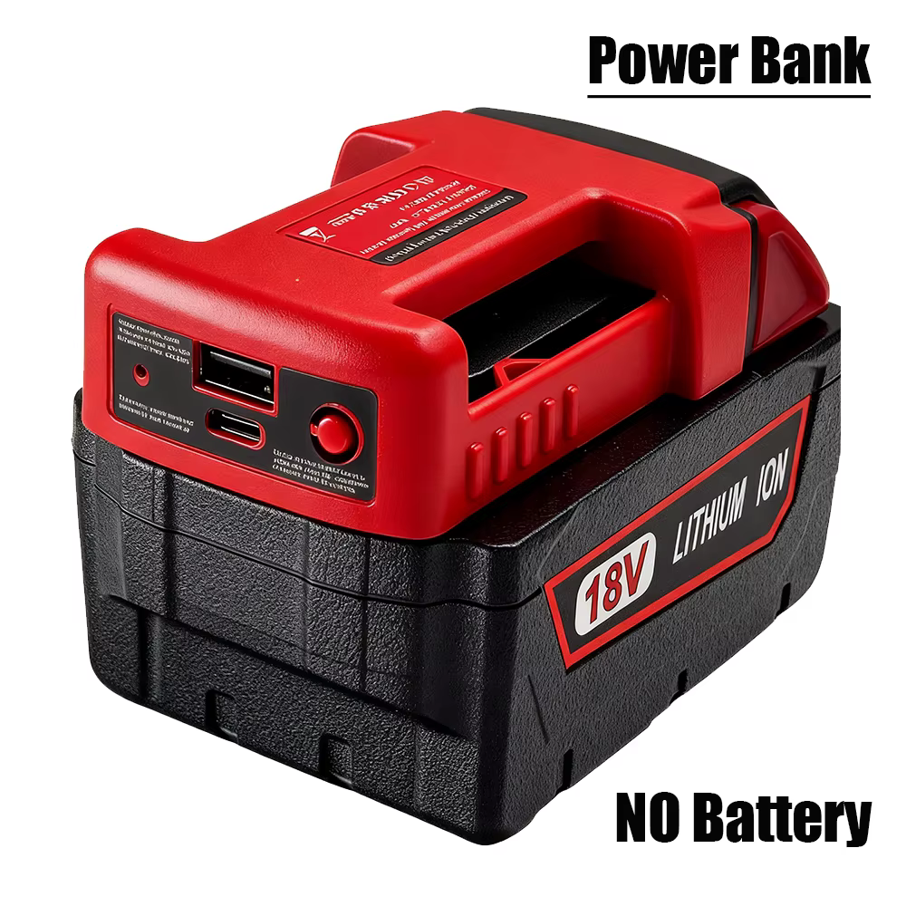Milwaukee Cargador USB-C 18V Teléfono Móvil – Sin Batería