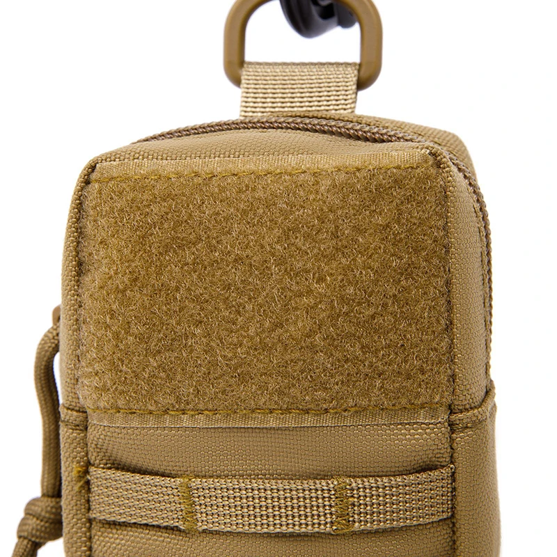 Bolsa pequeña táctica para deportes al aire libre, herramientas portátiles, bolsa de pecho Molle con gancho y bucle, bolsa colgante pequeña, bolsa de accesorios de caza al aire libre - imagen 4