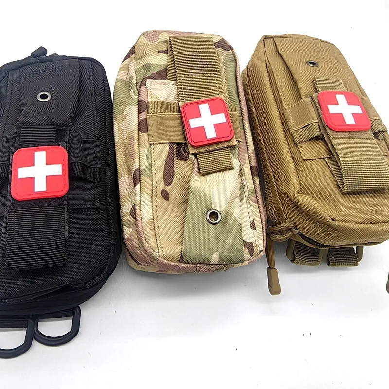 Botiquín de primeros auxilios 1000D, bolsa médica EDC, bolsa médica táctica MOLLE para exteriores, accesorios de caza, herramienta EDC, bolsas de cintura - imagen 3
