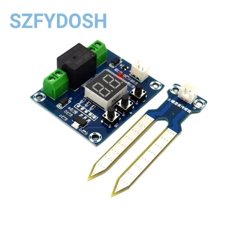 Controlador humedad suelo XH-M214 – Riego automático con pantalla