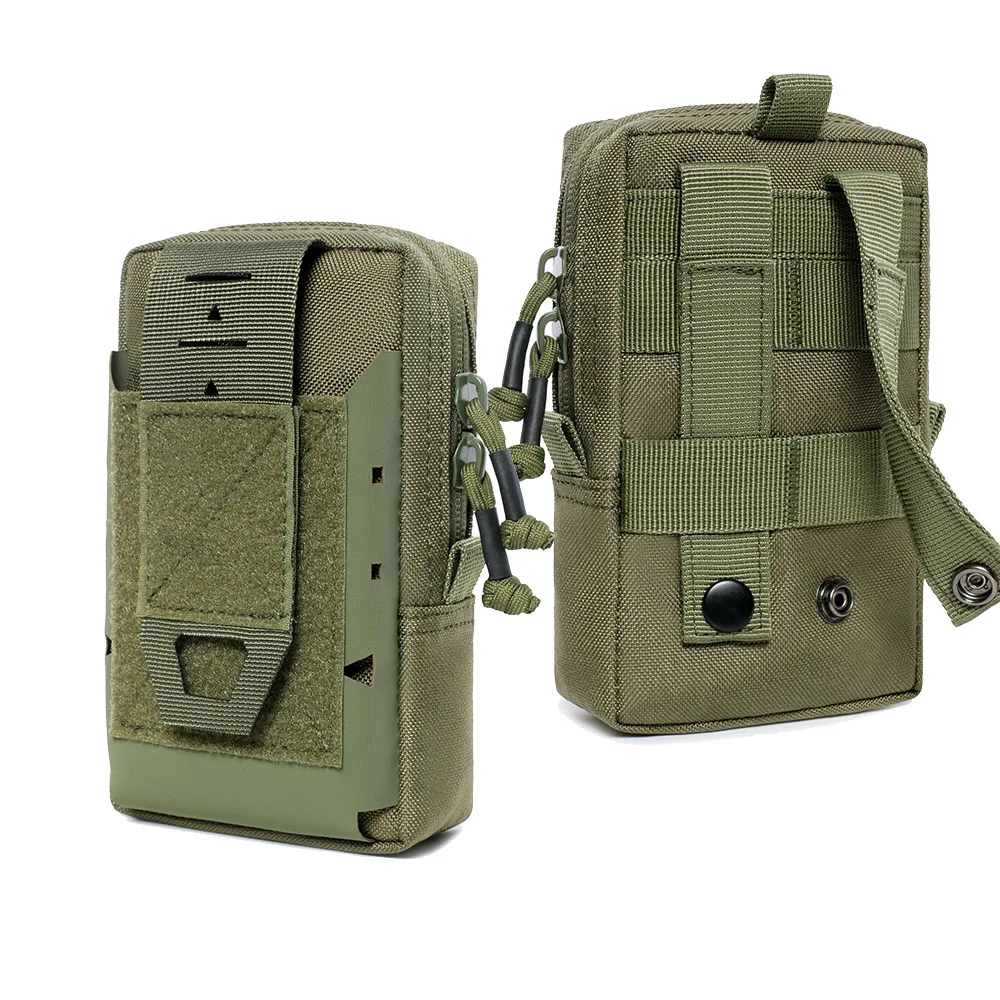 Bolsa táctica deportiva para viajes al aire libre, bolsa de camuflaje para teléfono móvil, bolsa multifuncional de caza militar, bolsa para ventilador militar, bolsa de nailon