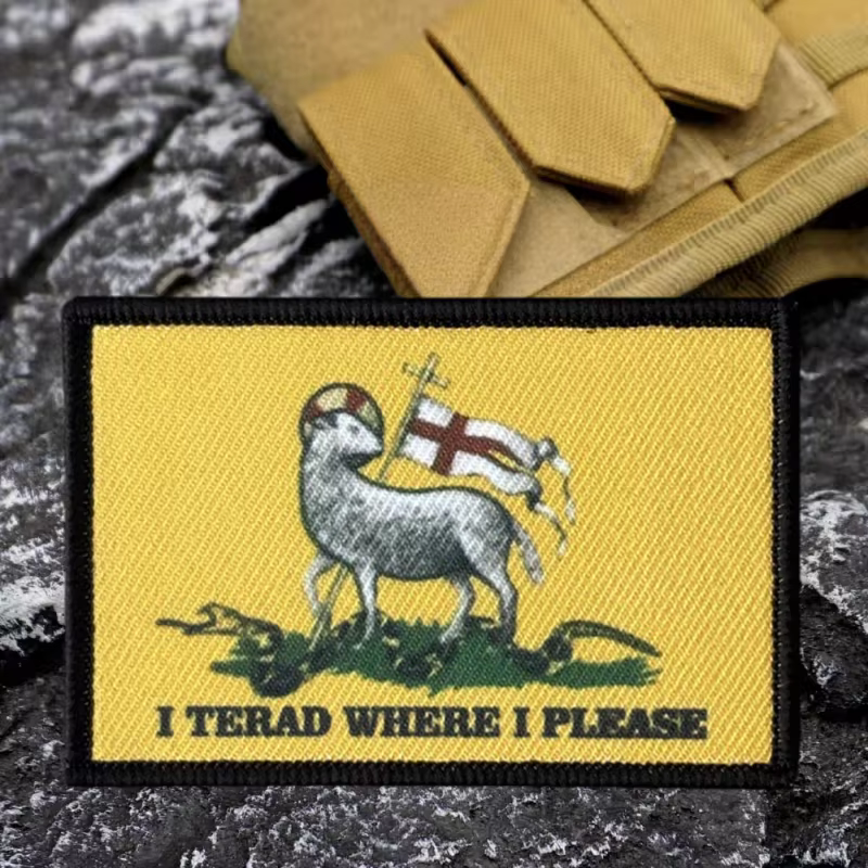 Parche táctico moral I Tread Where I Please gancho-bucle chaleco - imagen 5