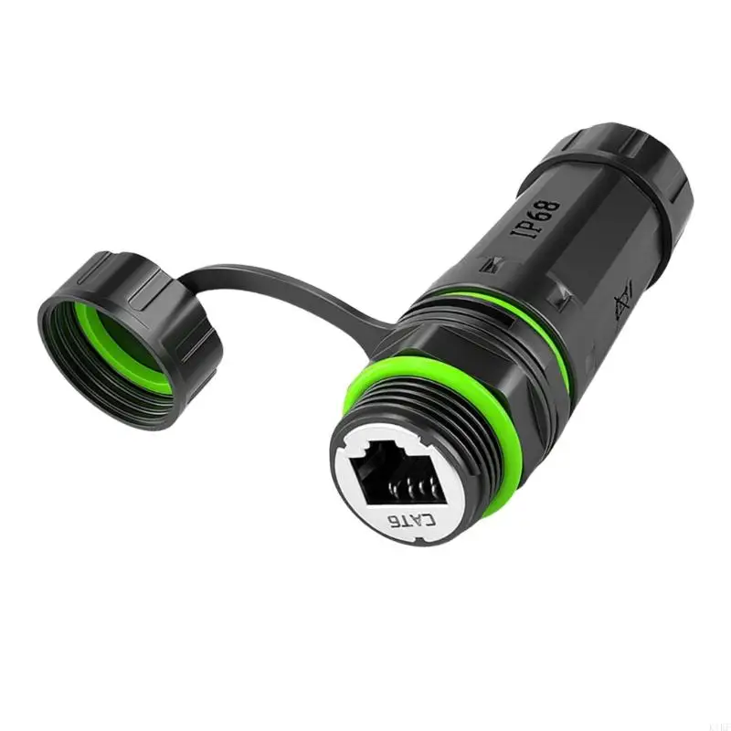 Detalle del conector para red RJ45