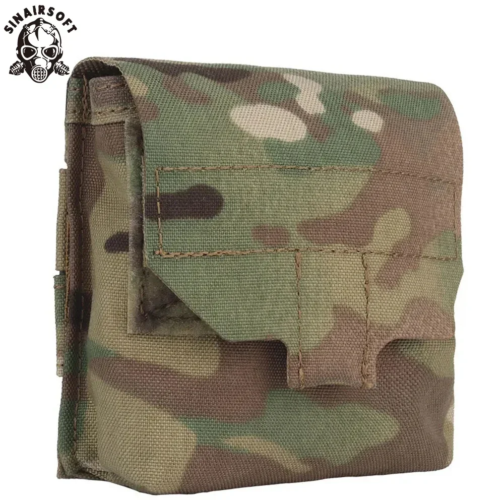 SINAIRSOFT-Mini bolsa táctica Molle IFAK GP, bolsa de utilidad para linterna, tapones para los oídos, equipo EDC, accesorios de caza al aire libre