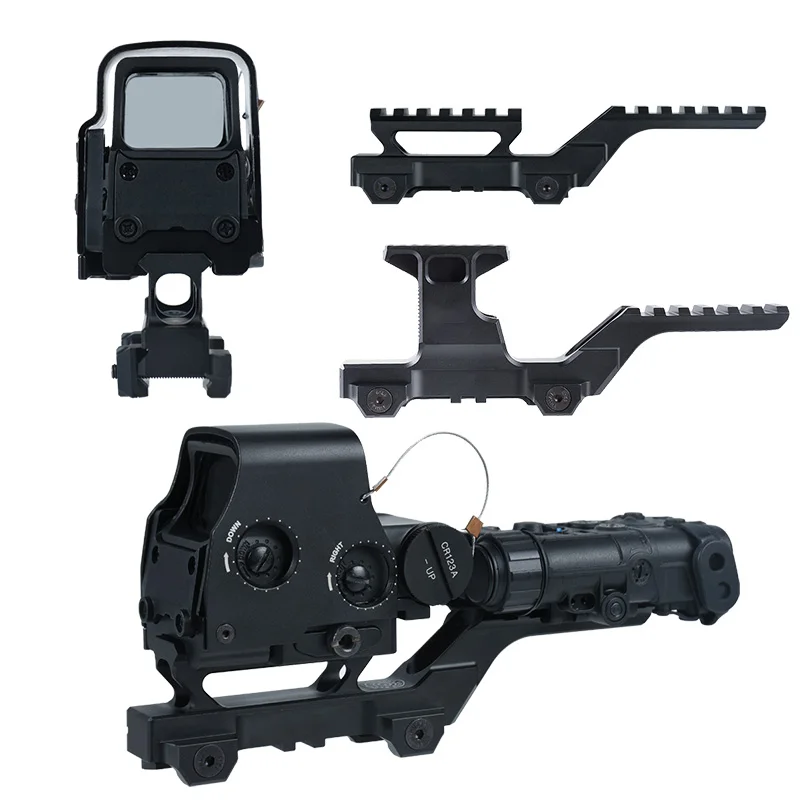 UNITY Fast 2,26 2,91 Hydra Mount óptica Riser Mount 558 mira holográfica para 551 552 553 T01 T02 G33 G43 G45 - imagen 4