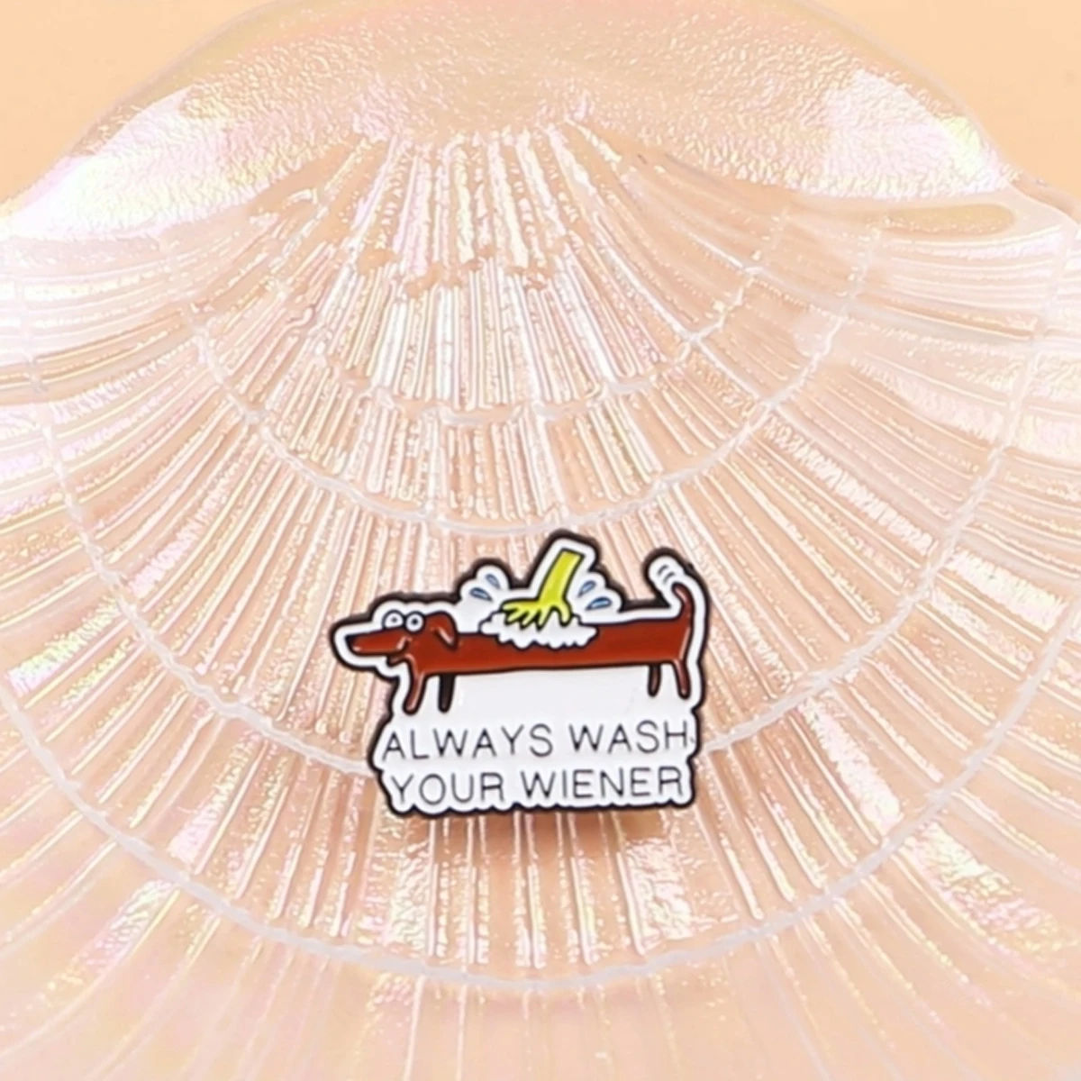 Pin de Esmalte con Diseño de Perro Salchicha, Divertido Broche para Chaqueta, Mochila, Sombrero, Solapa, Insignia, Joyería Humorística para Mascotas, Regalo