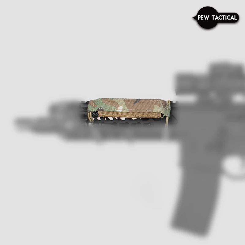 Equipo de caza táctico al aire libre, paquete de batería y 416C/MCX/MPX, espina de pescado de madera, PDW corto - imagen 5