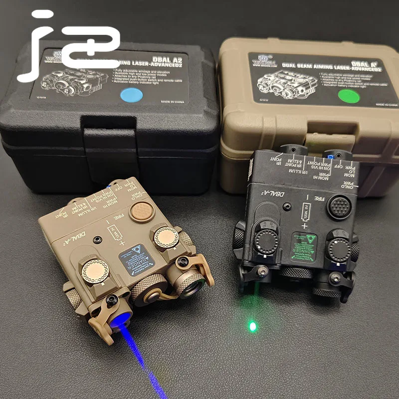 DBAL-A2 láser IR de nailon, mira táctica de punto rojo, alta potencia, verde, azul, potente puntero láser NGAL MAWL PEQ LA5C, caza Airsoft - imagen 3