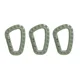 3pcs ITW carabiners