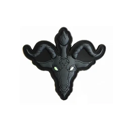 Parche táctico Medusa 3D PVC luminoso – Diseño mitología