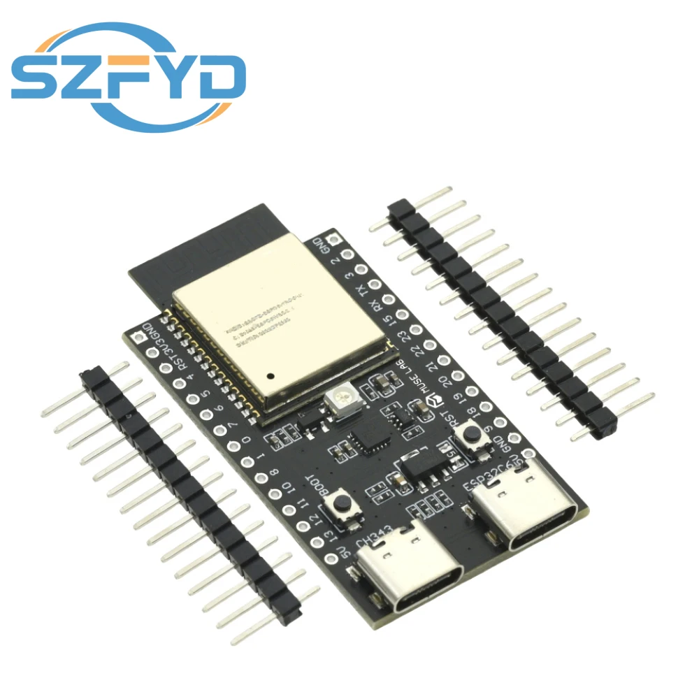 Placa de desarrollo de ESP32-C6, módulo central Zigbee N4 N8 N16 compatible con Bluetooth WiFi6 para proyectos Arduino Nano IoT - imagen 3