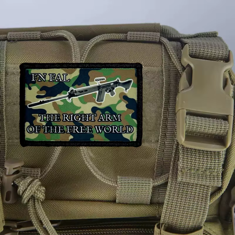 Parche táctico FN FAL insignia moral para ropa y accesorios - imagen 3