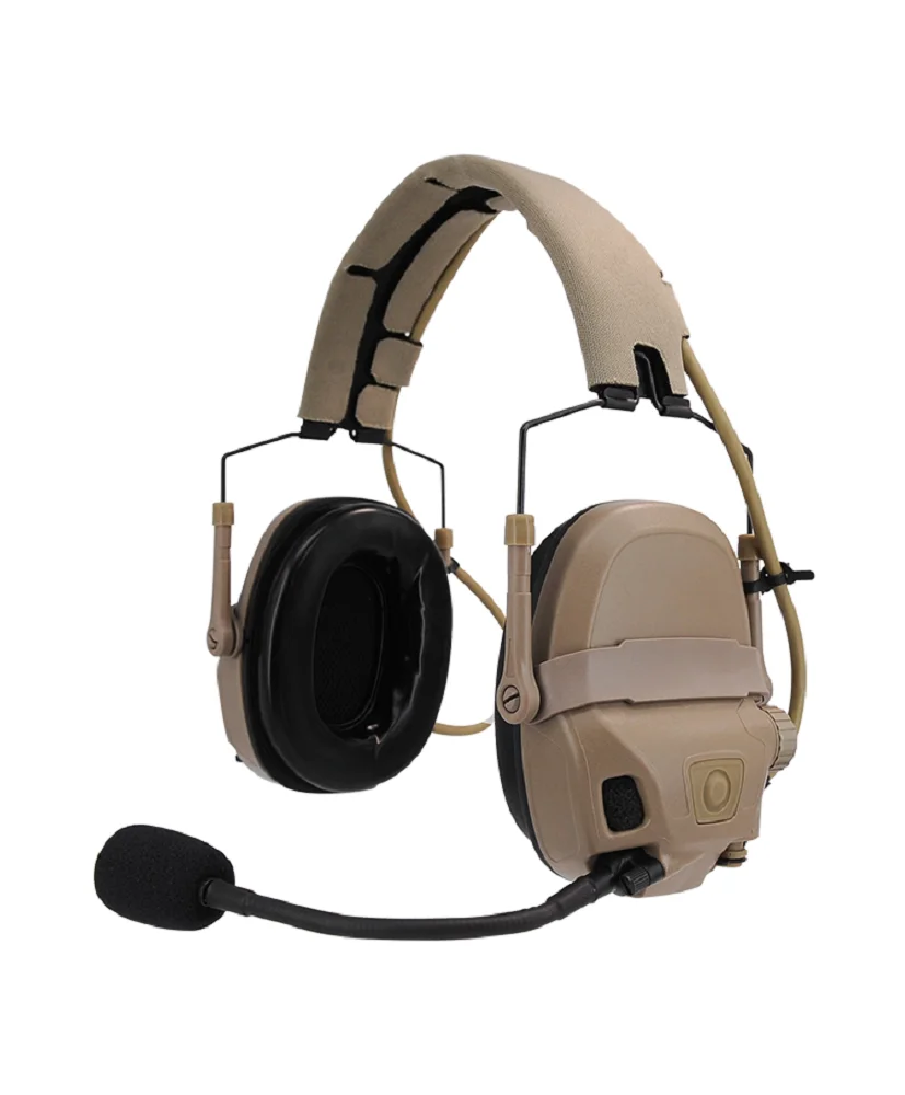 Reemplazo del micrófono con auriculares tácticos con reducción de ruido FMA Amp - imagen 5
