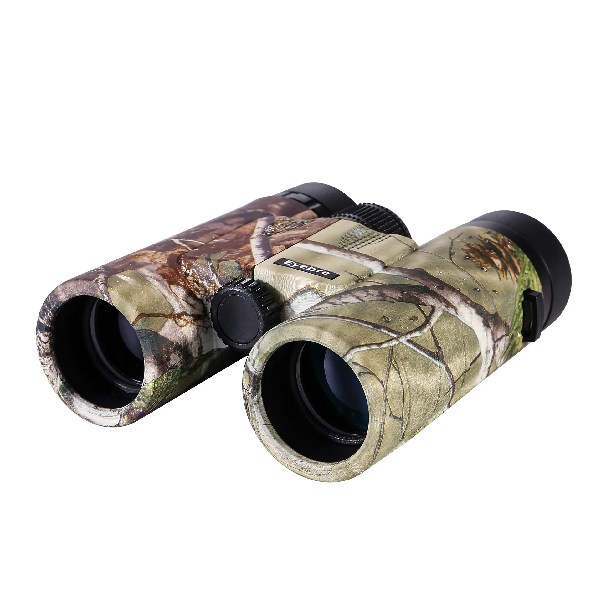 8x32 Piel de hoja de arce Espejo para observación de aves Binoculares de camuflaje biónico Telescopio astronómico de doble barril portátil - imagen 4