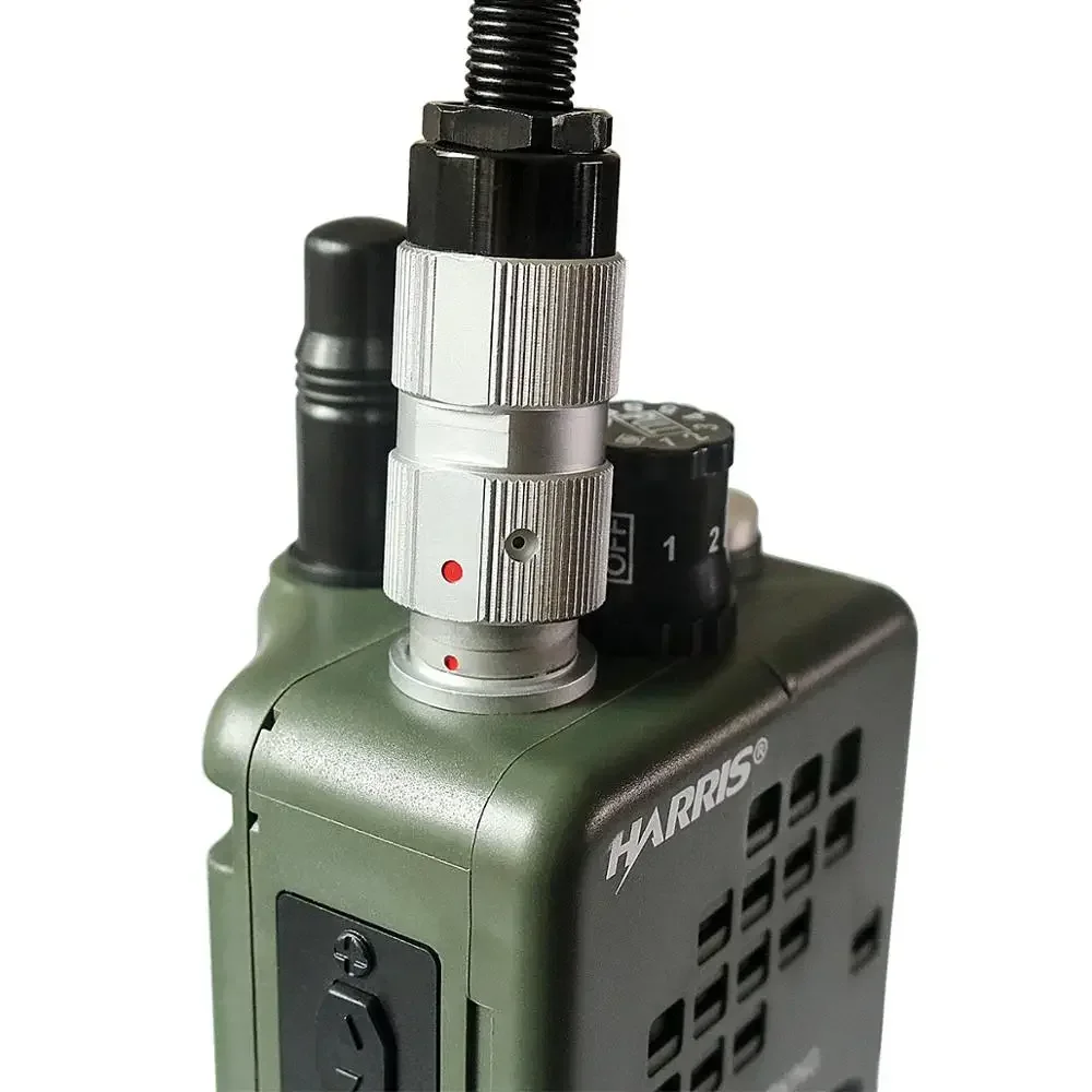 HEARING TACTICAL Tactical AN / PRC 152 Harris Militar Radio Ommunicación Caso Modelo Virtual PRC 152 para Táctico 6pin Ptt - imagen 5