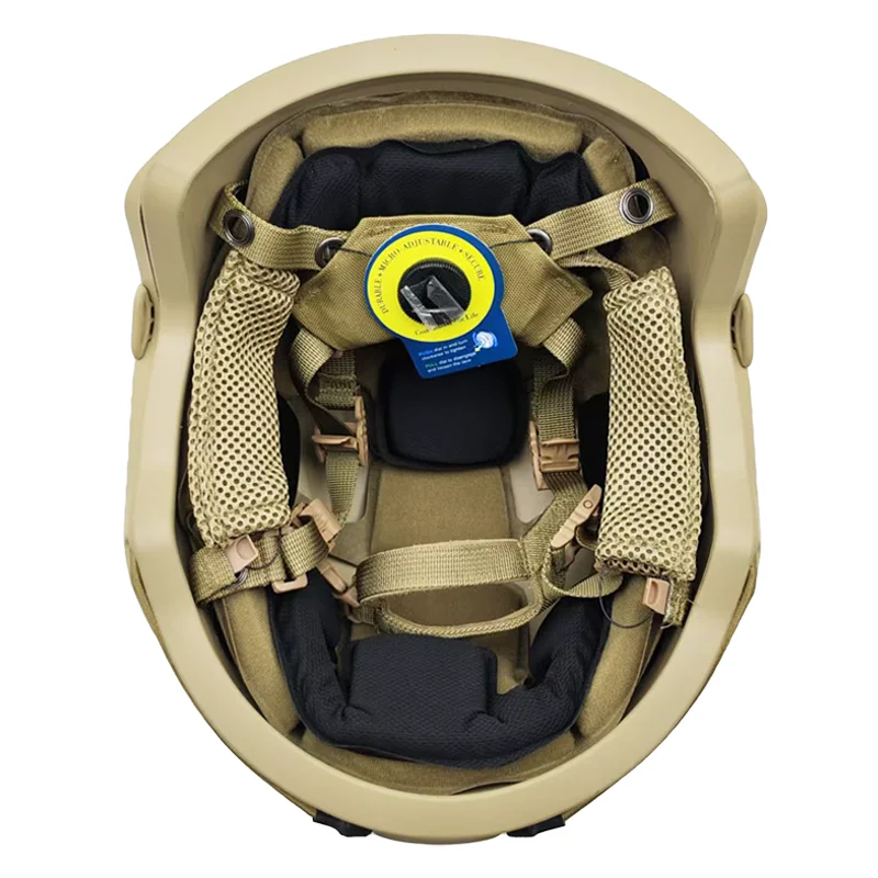 Casco balístico de corte alto FAST NIJ IIIA, casco táctico a prueba de balas, forro de Dial, casco a prueba de balas de UHMW-PE - imagen 5