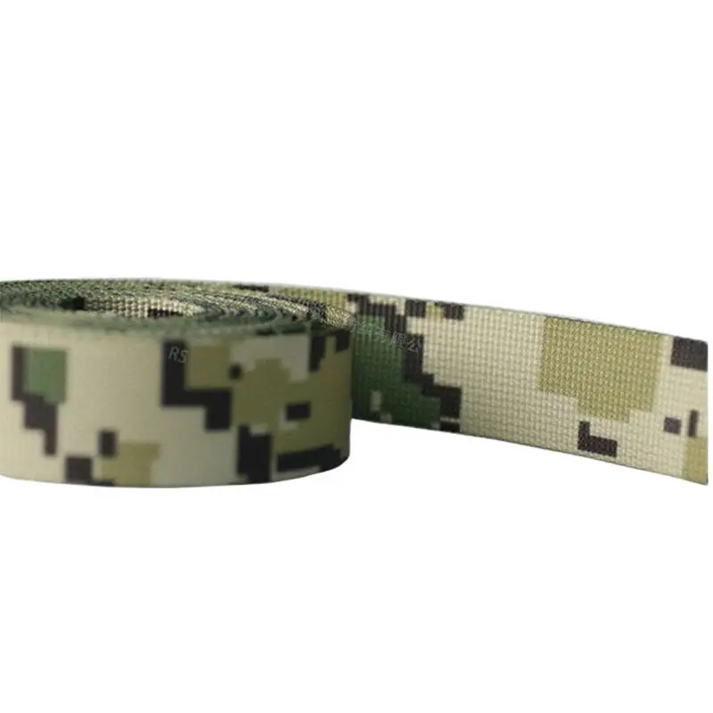 Correas de camuflaje de México, cinturón de poliéster de imitación de nailon, alta densidad, equipaje, chaleco táctico, correas de hombro, accesorios - imagen 3