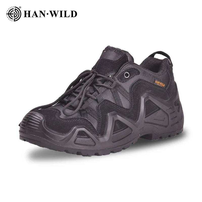 Zapatos de combate especiales para hombre, botas de combate portátiles para hombre, zapatos de senderismo al aire libre de caña baja para hombre, botas de desierto impermeables transpirables - imagen 2