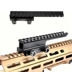 Convertidor adaptador de Base de amplificador de extensión de mira táctica, riel Picatinny de 17/30mm, riel Picatinny de 20mm