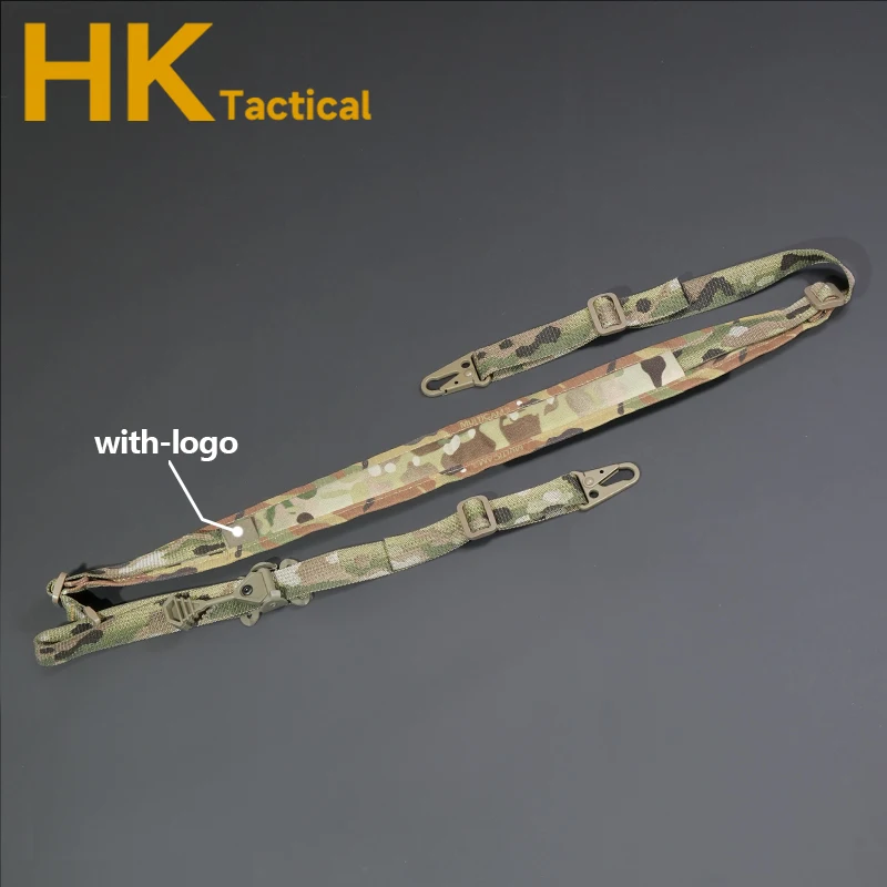 Correa de hombro Modular de combate para Rifle táctico, Ajuste rápido QD, lengüeta de tracción de goma M4 AK Sling Airsoft - imagen 3