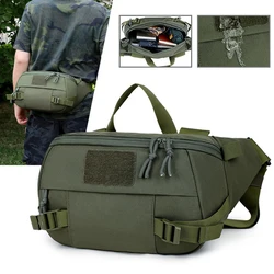 Riñonera táctica MOLLE para caza, senderismo, escalada y pesca