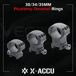 Vector Optics X-ACCU Anillos de Montaje Picatinny Dovetail