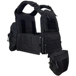 Uniontac chaleco táctico 1000D nylon con mochila frontal