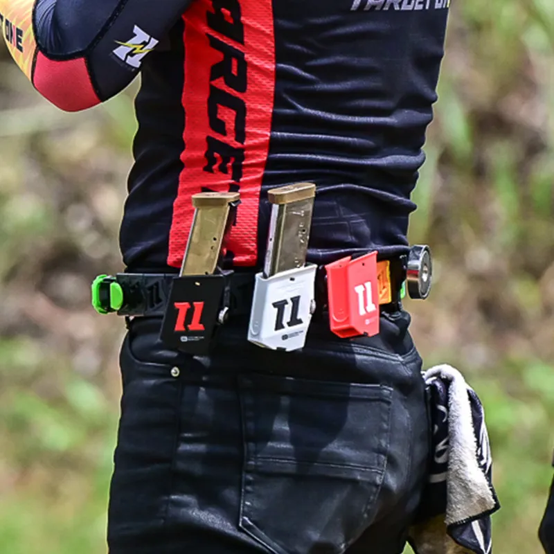 Cinturón IPSC, bolsa para revistas de extracción rápida con rotación multiángulo/ambos mano izquierda/derecha, tiro competitivo universal IDPA - imagen 5