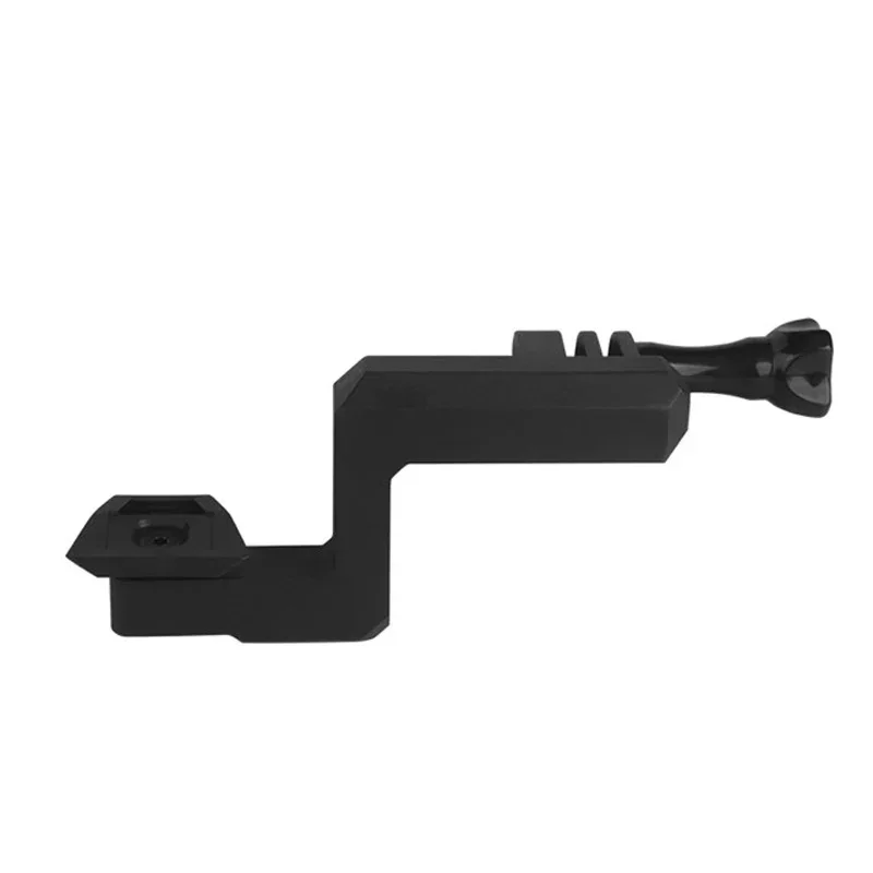 Adaptador de cámara deportiva de 90 grados, soporte Vertical de nailon Compatible con Go Pro para DJI INSTA360, accesorios para casco - imagen 5