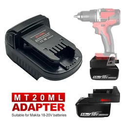 MT20ML adaptador batería Makita Milwaukee 18V