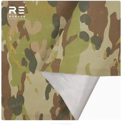 Tela nailon táctica impermeable y antirreflejo IR para uniformes