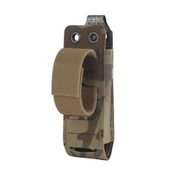 Bolsa táctica Mag de 9mm Molle, bolsa suave individual elástica CS, sistema de tiro de Paintball, kit de herramientas, funda de cuero para cintura de caza, accesorios