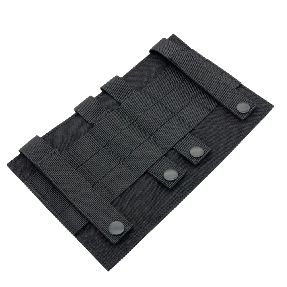 Nuevo estilo, chaleco táctico de nailon 1000D, parche Molle, Panel adaptador, convertidor de gancho y bucle para parches de identificación, bolsa de herramientas EDC - imagen 5