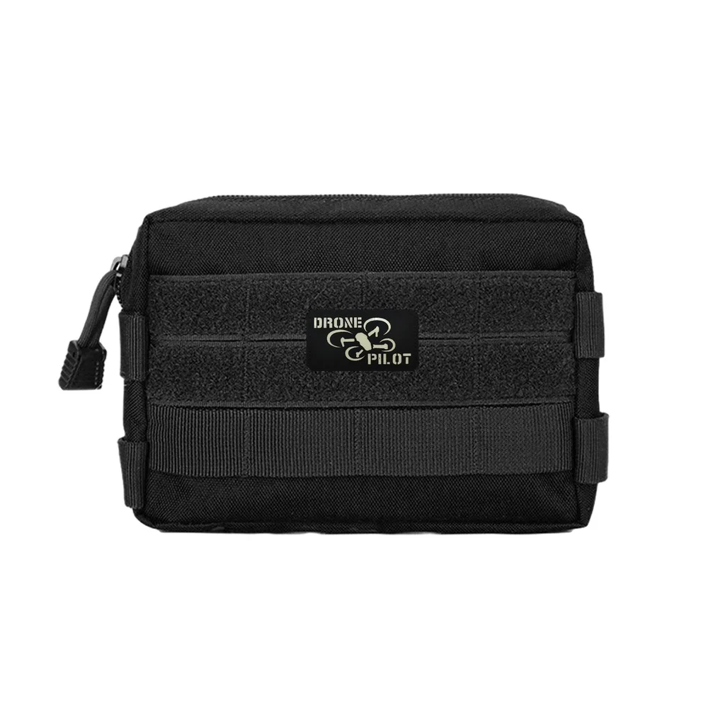 Parche de Velcros de moral táctica DRONE PILOT, pegatina luminosa, insignia, gancho bordado, cierre de bucle para gorra, pantalones vaqueros, mochila Molle - imagen 4