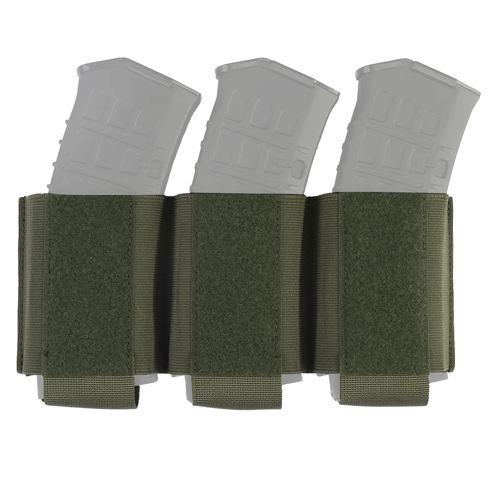 Bolsa táctica portacargadores para chaleco de caza MOLLE placa
