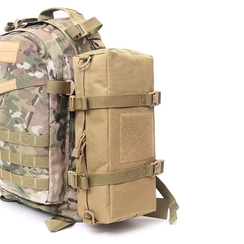 Mochila táctica militar, bolsa de viaje para acampar, deportes al aire libre del ejército, accesorio EDC, paquete de eslinga, senderismo, caza, bolsa Molle - imagen 3