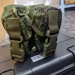 Molle Utility Edc riñonera táctica de doble granada, bolsa para cinturón, bolsa de caza para deportes al aire libre, bolsillo para herramientas, EMR ruso