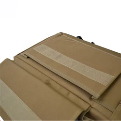 Bolsa acolchada de transporte para rifle de caza y airsoft