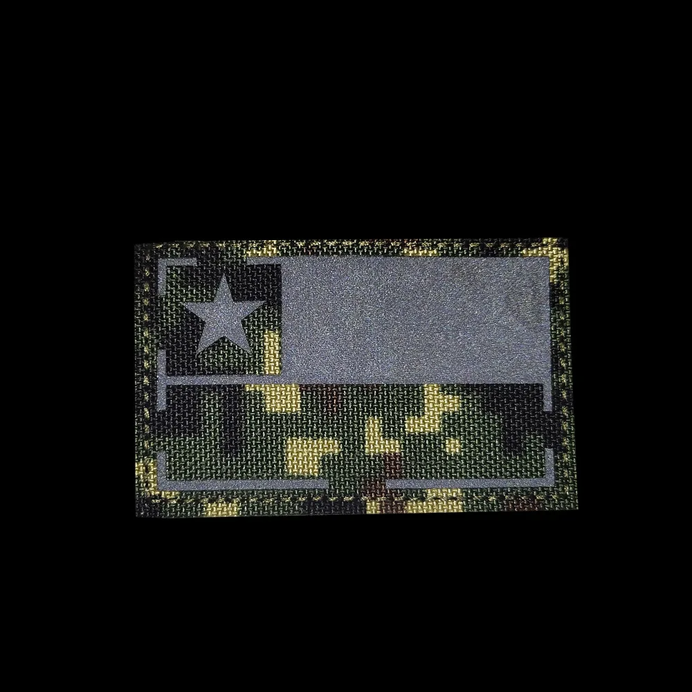 Parches reflectantes infrarrojos de América Perú Cuba Chile Venezuela Brasil Canadá México Bandera cortada con láser Parches militares mágicos - imagen 3
