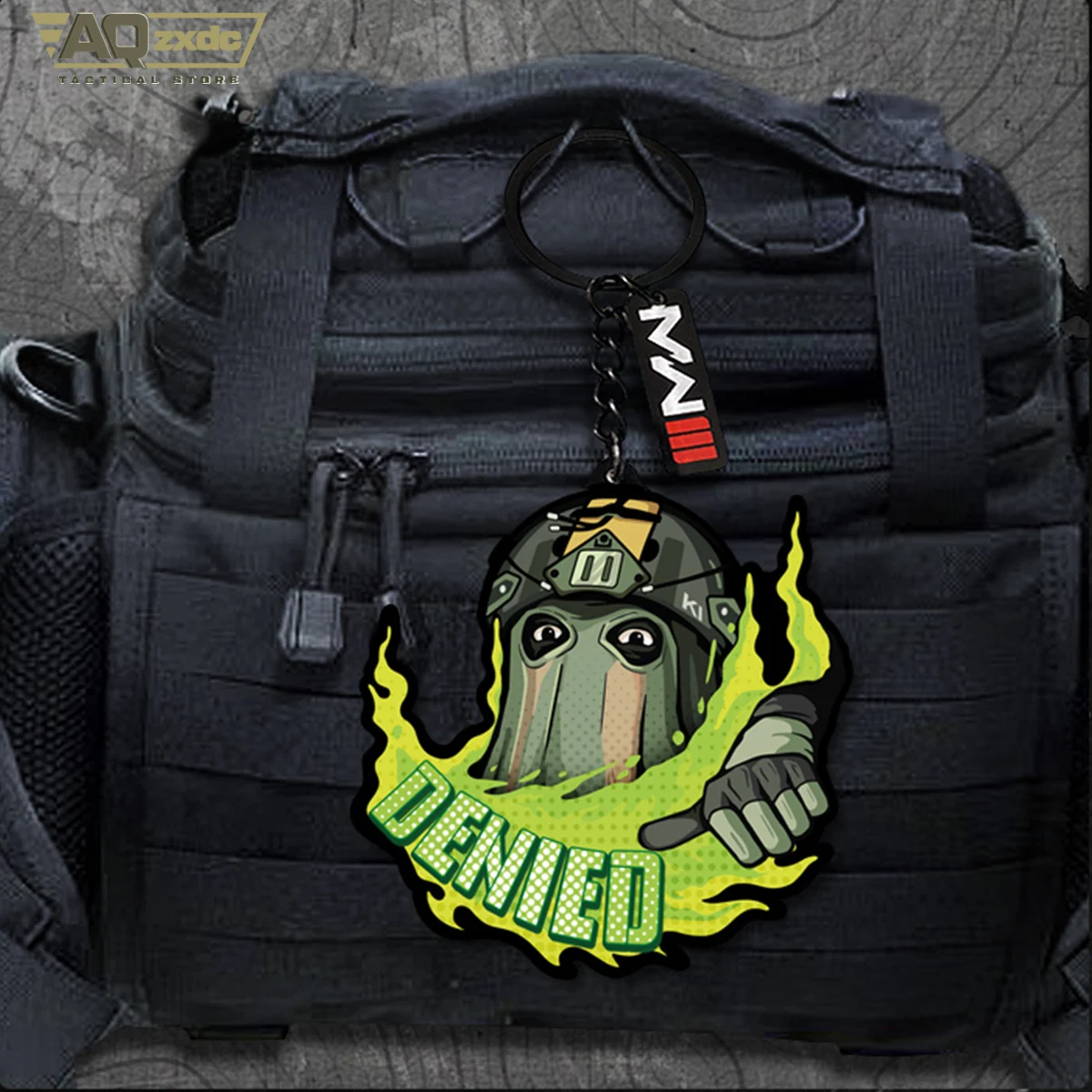 AQzxdc Cod 16 Konig llavero Call of Duty COD20 Konig refundido a solicitar etiqueta llavero colgante periférico universal - imagen 2