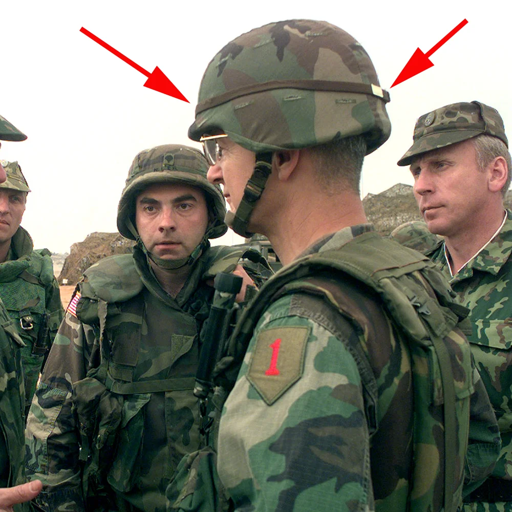 Correa para casco PASGT ACH, Ojo de Gato OD de color, 1 piezas - imagen 4