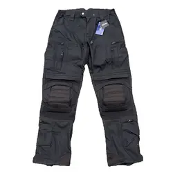 UFPRO Pantalón táctico negro piel rana transpirable exterior